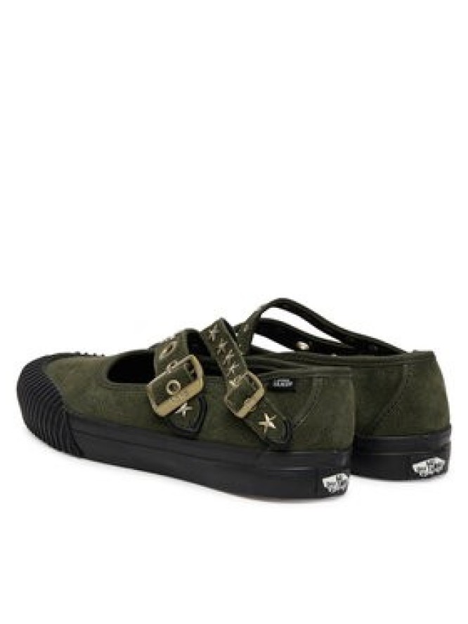 Vans Półbuty Mary Jane Straps VN000D9AOLV1 Zielony