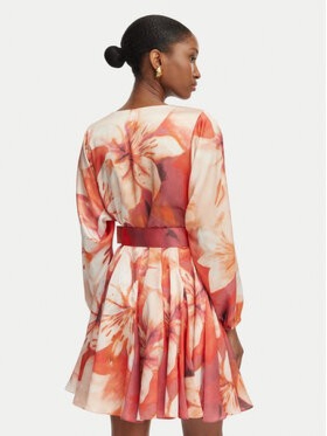 Marciano Guess Sukienka koktajlowa G6GK58 W2214 Pomarańczowy Regular Fit