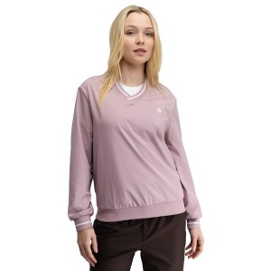 Damska przeciwwiatrowa bluza golfowa Siroko Stinger-W Pink