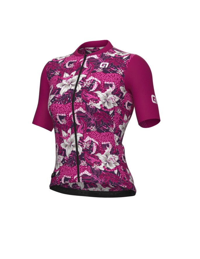 Koszulka rowerowa damska Alé Cycling PR-E Hibiscus