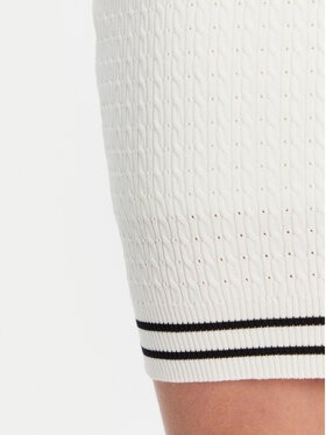 Fracomina Spódnica ołówkowa FR25SG4003K52401 Écru Slim Fit