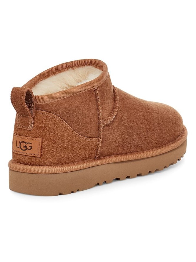 UGG Botki w kolorze jasnobrązowym ze skóry jagnięcej rozmiar: 38