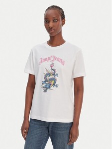 JOOP! Jeans T-Shirt Trinessa 30102434 Biały Regular Fit