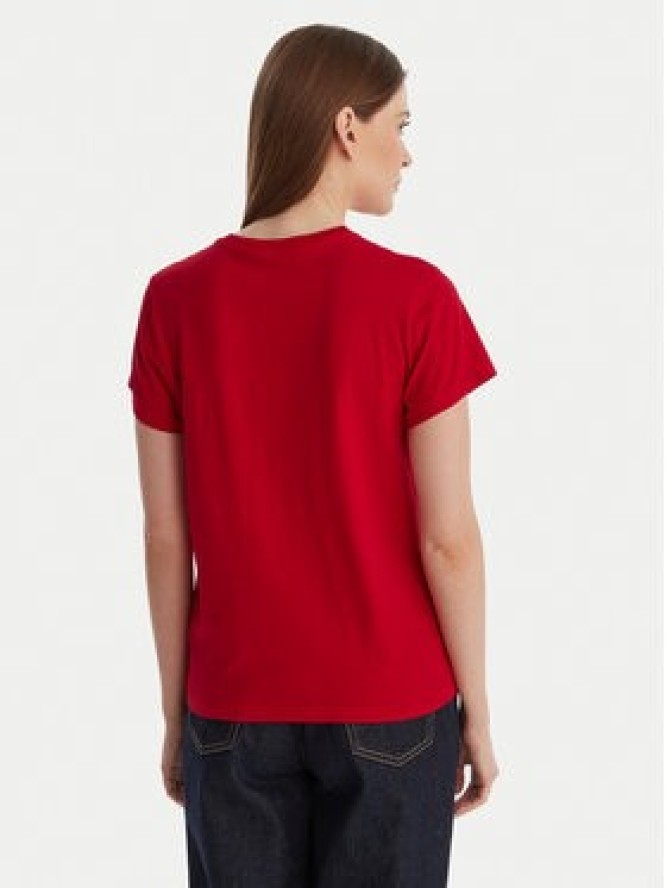 Polo Ralph Lauren T-Shirt 211B14605006 Czerwony Classic Fit