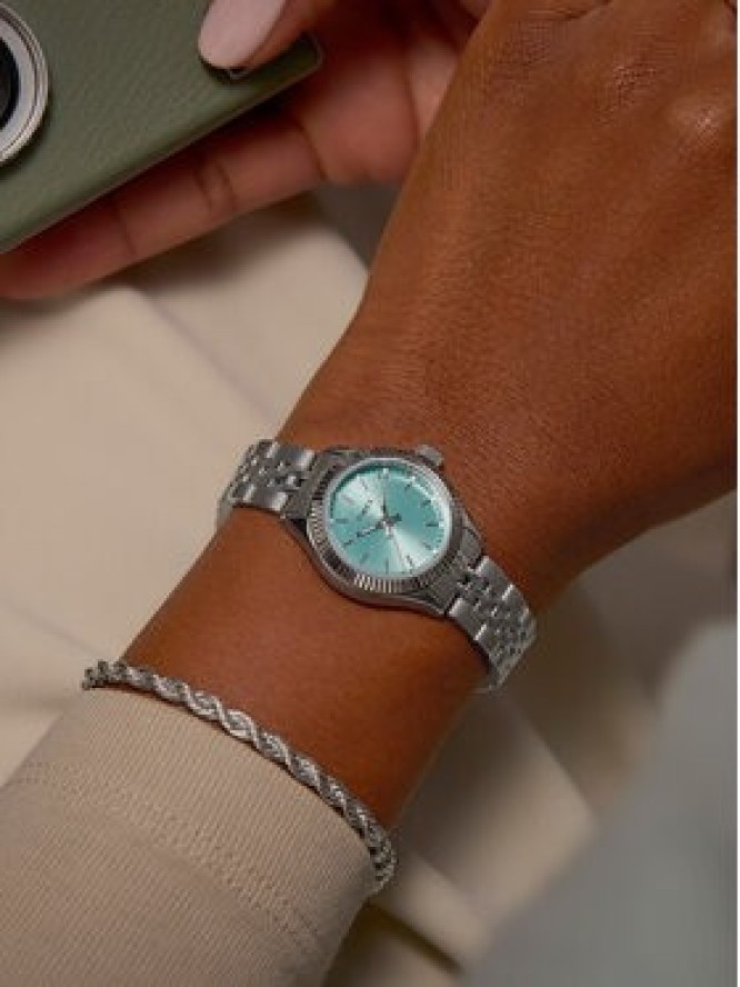 Timex Zegarek Legacy Mini TW2W90700 Srebrny