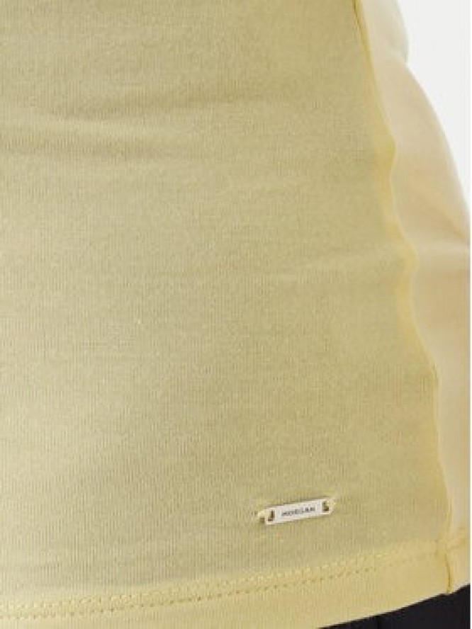 Morgan Top 192-BARBA.N Żółty Slim Fit