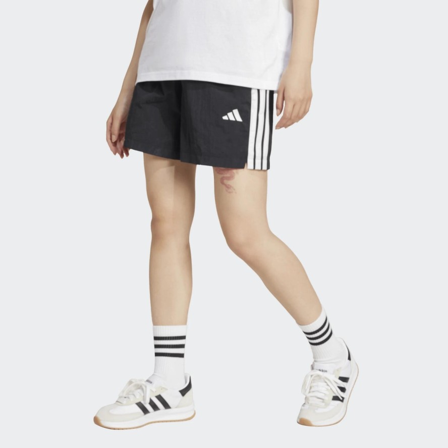 Spodenki damskie ADIDAS szerokie