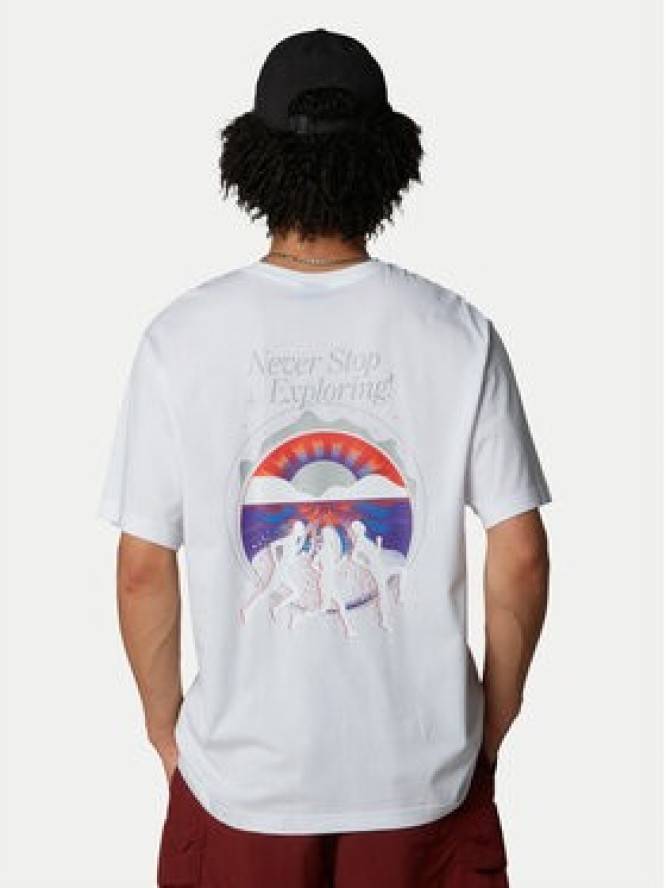 The North Face T-Shirt Unisex SS Never Stop NF0A8C3A Biały Relaxed Fit