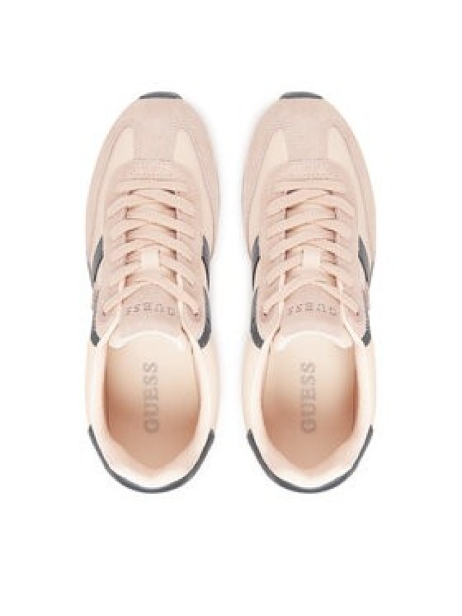 Guess Sneakersy FLTSAP LEA12 Różowy
