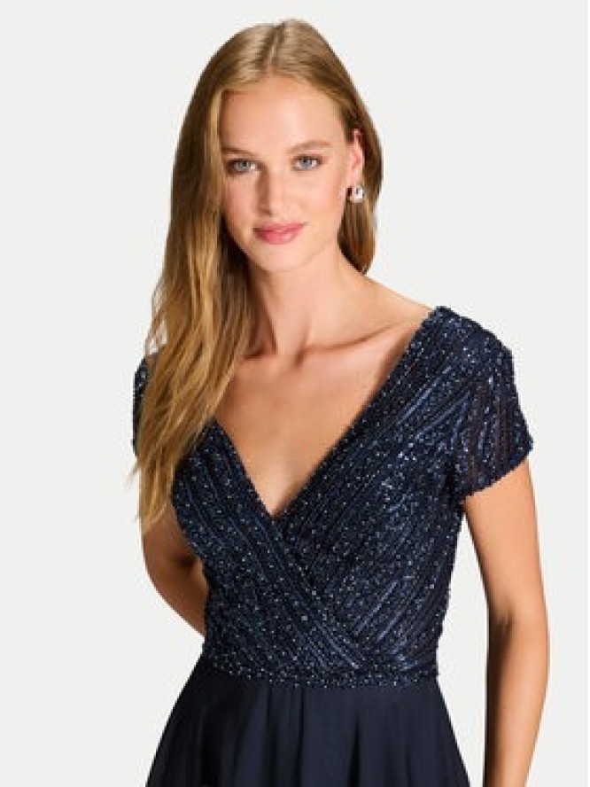 Hey Kyla Sukienka wieczorowa 5AJ002HK Granatowy Regular Fit