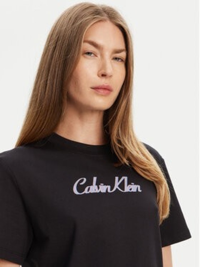 Calvin Klein Jeans T-Shirt Classic Logo LV047C854G Czarny Regular Fit
