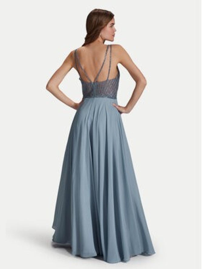 Hey Kyla Sukienka wieczorowa 5AI056HK Niebieski Regular Fit