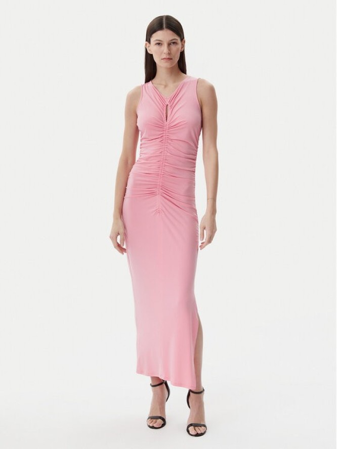 BOSS Sukienka wieczorowa Emberia 50540908 Różowy Regular Fit