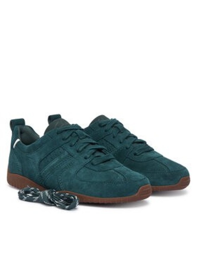 Clarks Sneakersy Meridor Lace 26327515 Granatowy