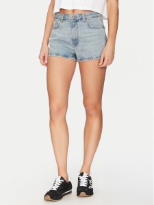 Guess Szorty jeansowe W5GD0Y D5O14 Niebieski Regular Fit