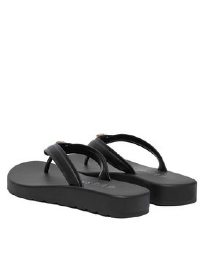 Guess Japonki FLJCNY ELE24 Czarny