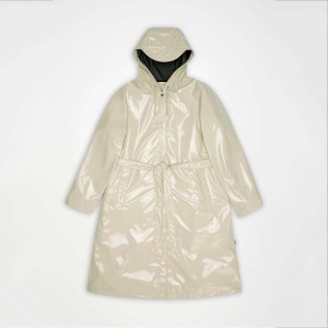 Kurtka RAINS A LINE LONGER W JACKET W3 Jasnobrązowy