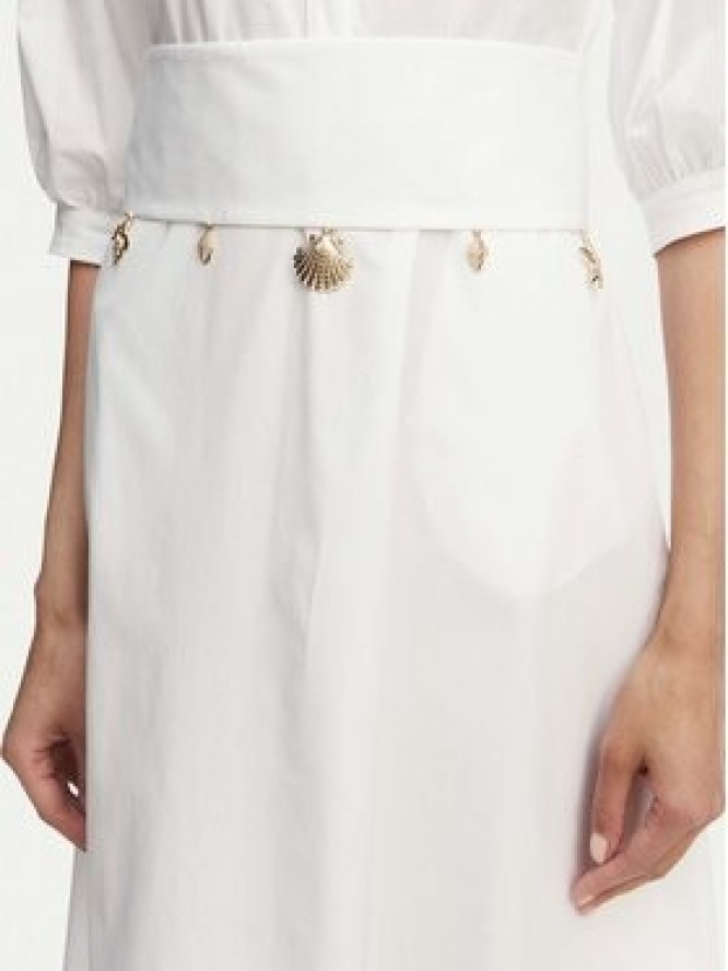 Marella Sukienka codzienna Stecca 2613221192 Biały Regular Fit