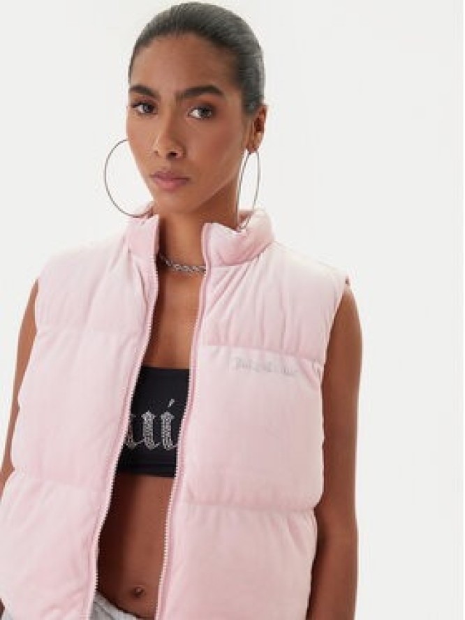 Juicy Couture Bezrękawnik Lightening JCOGL225551 Różowy Regular Fit