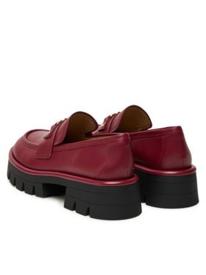 MICHAEL Michael Kors Loafersy 40T5MAFP1L Bordowy