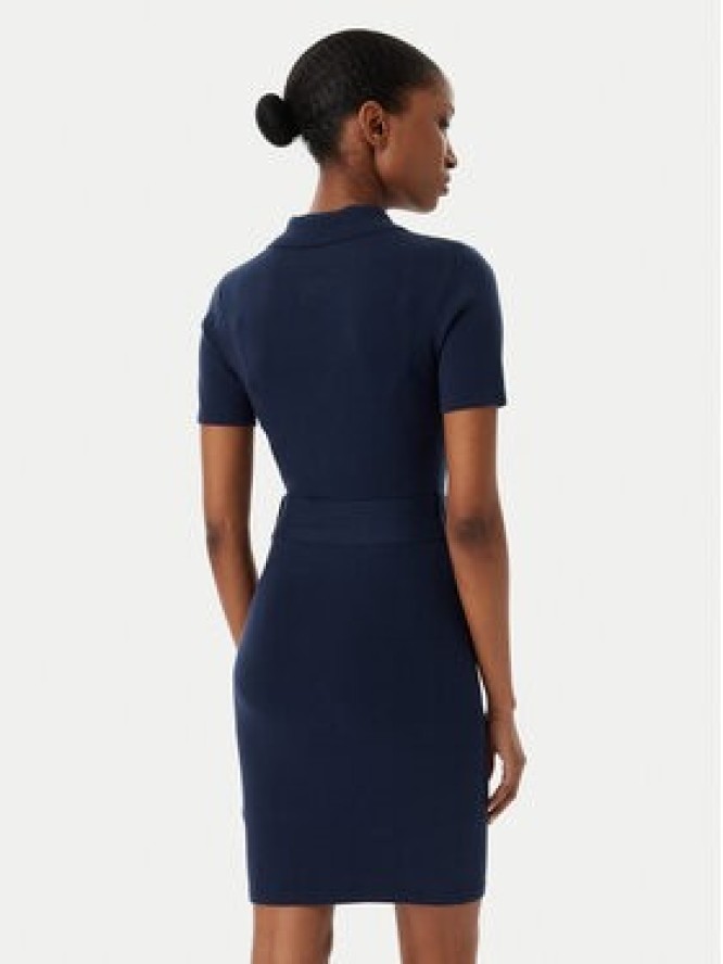 Guess Sukienka dzianinowa V6RK08 Z4642 Granatowy Slim Fit