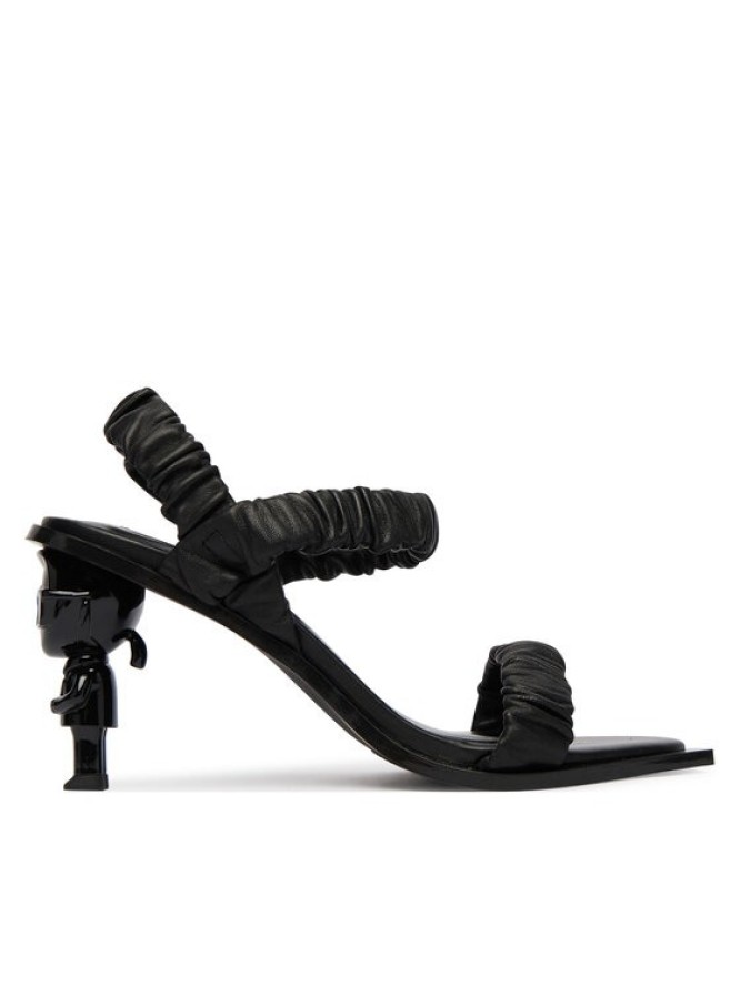 KARL LAGERFELD Sandały KL39116 Czarny