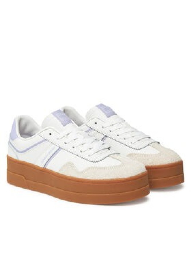 Tommy Jeans Sneakersy The Greenwich Flatform EN0EN02807 Écru