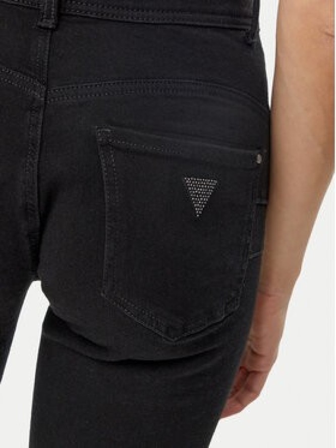 Guess Jeansy W5RA34 D5LM1 Czarny Slim Fit