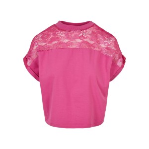 Damska koszulka z koronki Urban Classics Oversized GT