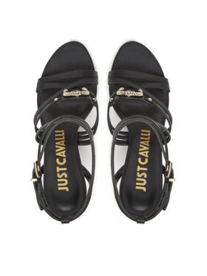Just Cavalli Sandały 78RA3S34 ZS984 Czarny