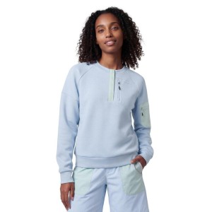Damska techniczna bluza trekkingowa Siroko Tatras-W Blue