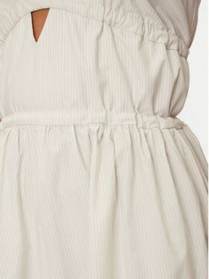 Herskind Sukienka letnia Miranda 5571172 Écru Regular Fit