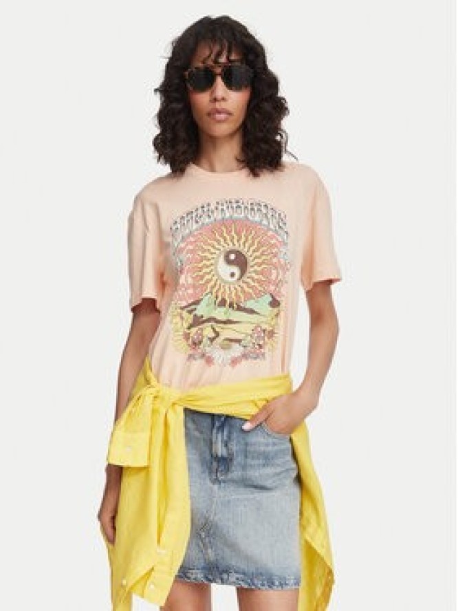 Billabong T-Shirt In The Balance EBJZT00420 Pomarańczowy Regular Fit
