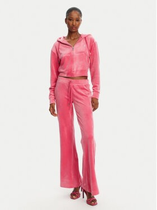 Juicy Couture Spodnie dresowe Christine JCWBJ125304 Różowy Flared Leg
