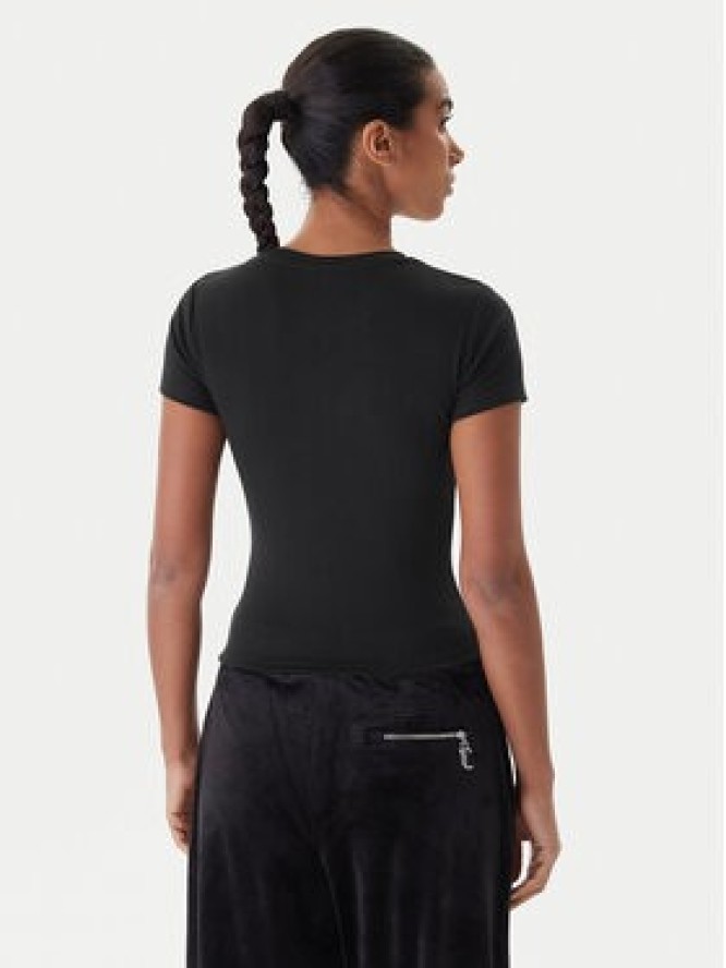 Juicy Couture T-Shirt Esme JCWCT225323 Czarny Slim Fit