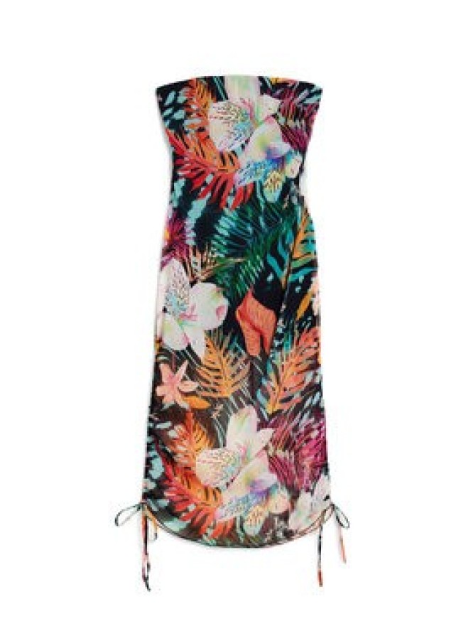 Desigual Sukienka letnia Daikiri Flash 26SWVW65 Kolorowy Regular Fit