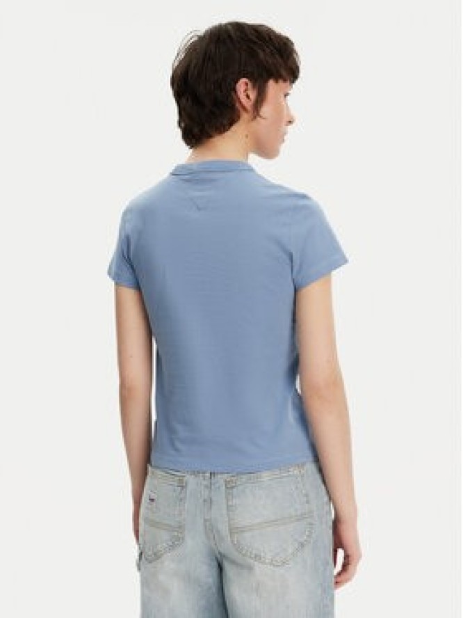 Tommy Jeans T-Shirt DW0DW20153 Niebieski Regular Fit
