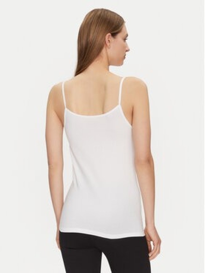 Triumph Top Feel Of Cotton 10224994 Biały Slim Fit