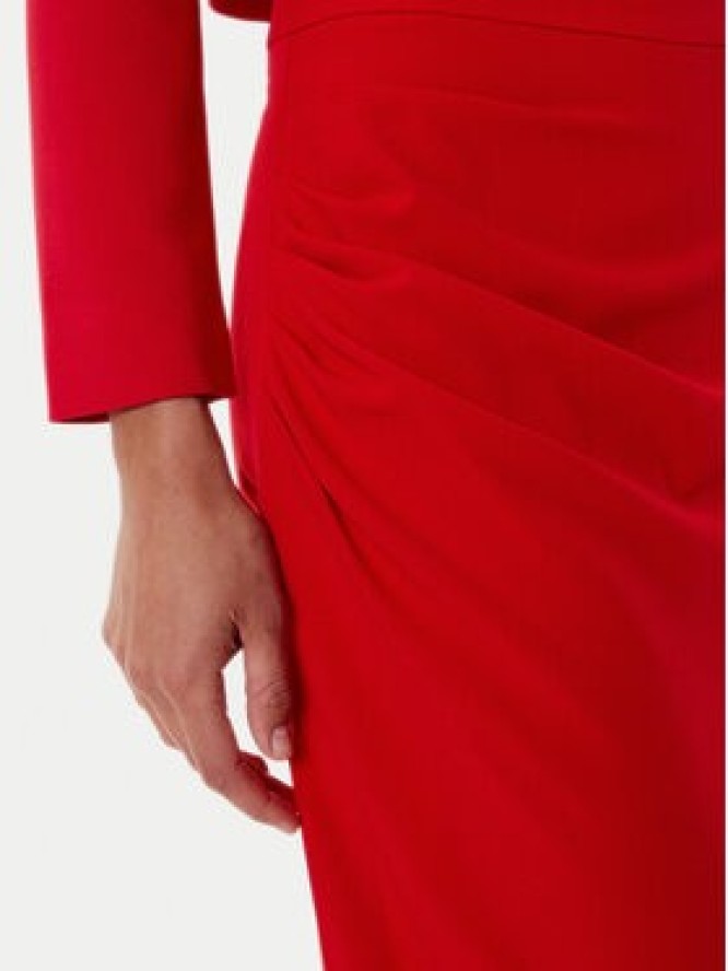 Tatuum Spódnica ołówkowa Sinia T2508.173 Czerwony Regular Fit