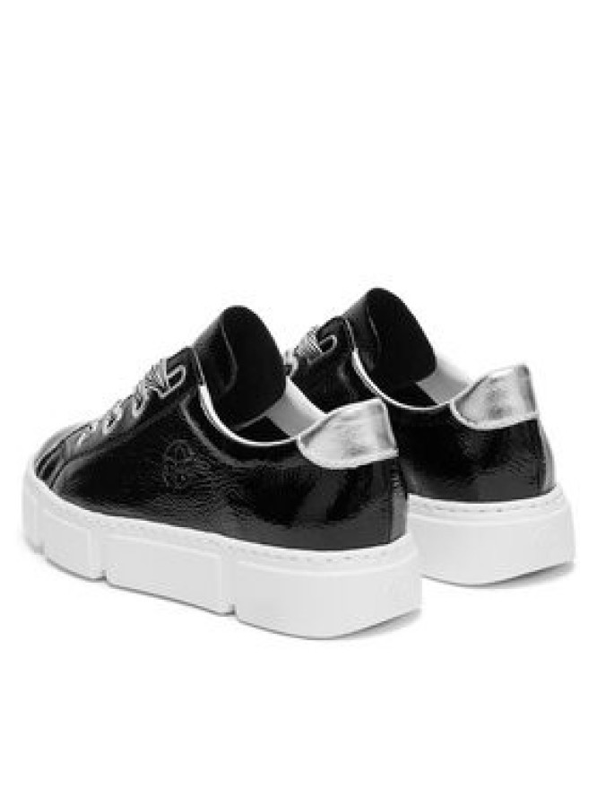 Rieker Sneakersy N59A2-00 Czarny