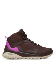 ECCO Sneakersy W Tex Mid Wp 82432361411 Brązowy