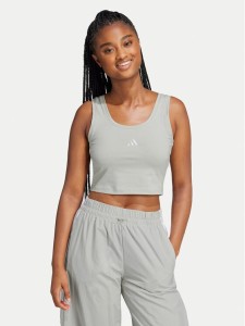 adidas Top Essentials Small Logo JD0561 Beżowy Slim Fit