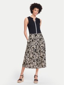 Olsen Spódnica trapezowa 16001506 Czarny Regular Fit