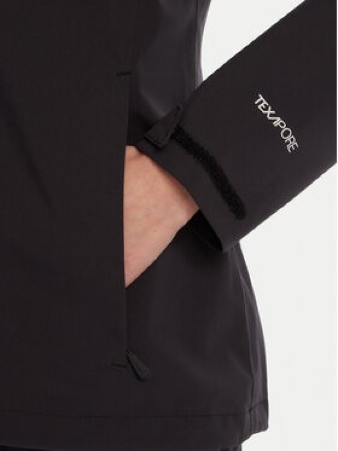 Jack Wolfskin Kurtka outdoor Trailtime 2l A63902 Czarny Regular Fit