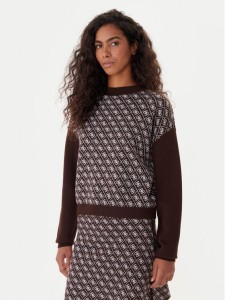 Guess Golf W5BR23 Z3JD2 Brązowy Relaxed Fit