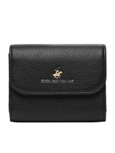 Beverly Hills Polo Club Portfel CWBEO-BHPC-W1-002-SS26 Czarny