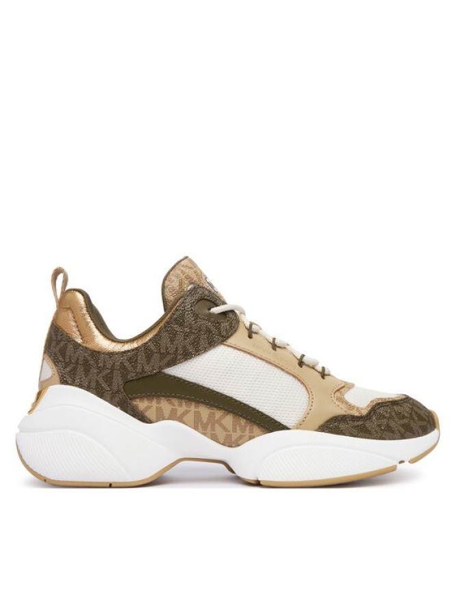 MICHAEL Michael Kors Sneakersy Bowie 43T6BWFS2B Brązowy