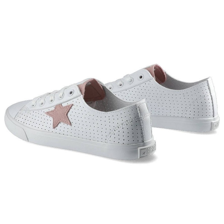 Białe Trampki Big Star Damskie Stylowe Obuwie