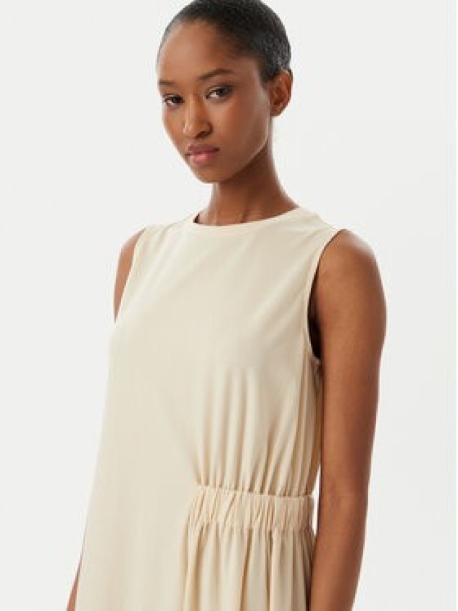 Weekend Max Mara Sukienka letnia Tenebre 2515621032 Écru Regular Fit