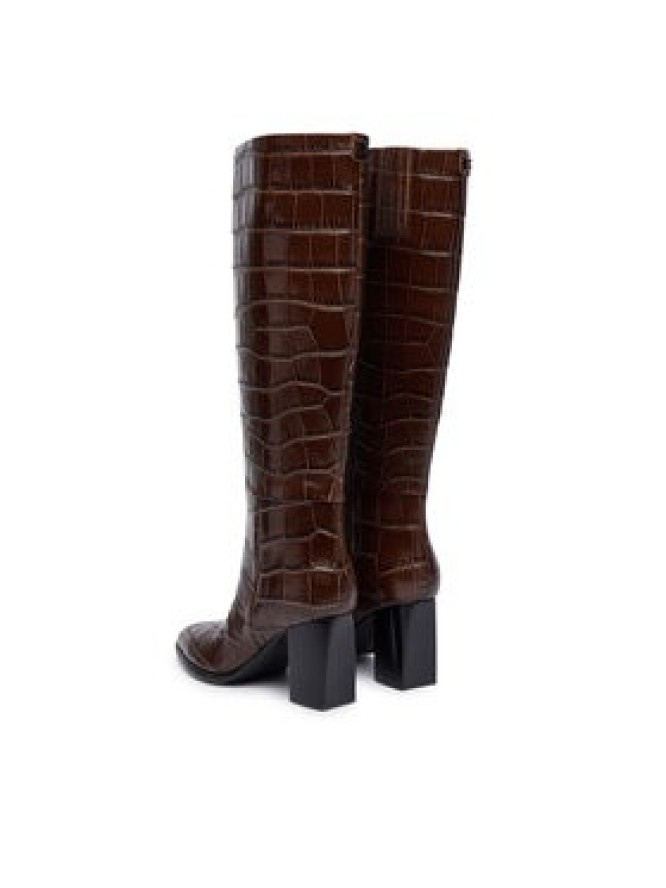 Guess Kozaki FLFPER LEP11 Brązowy